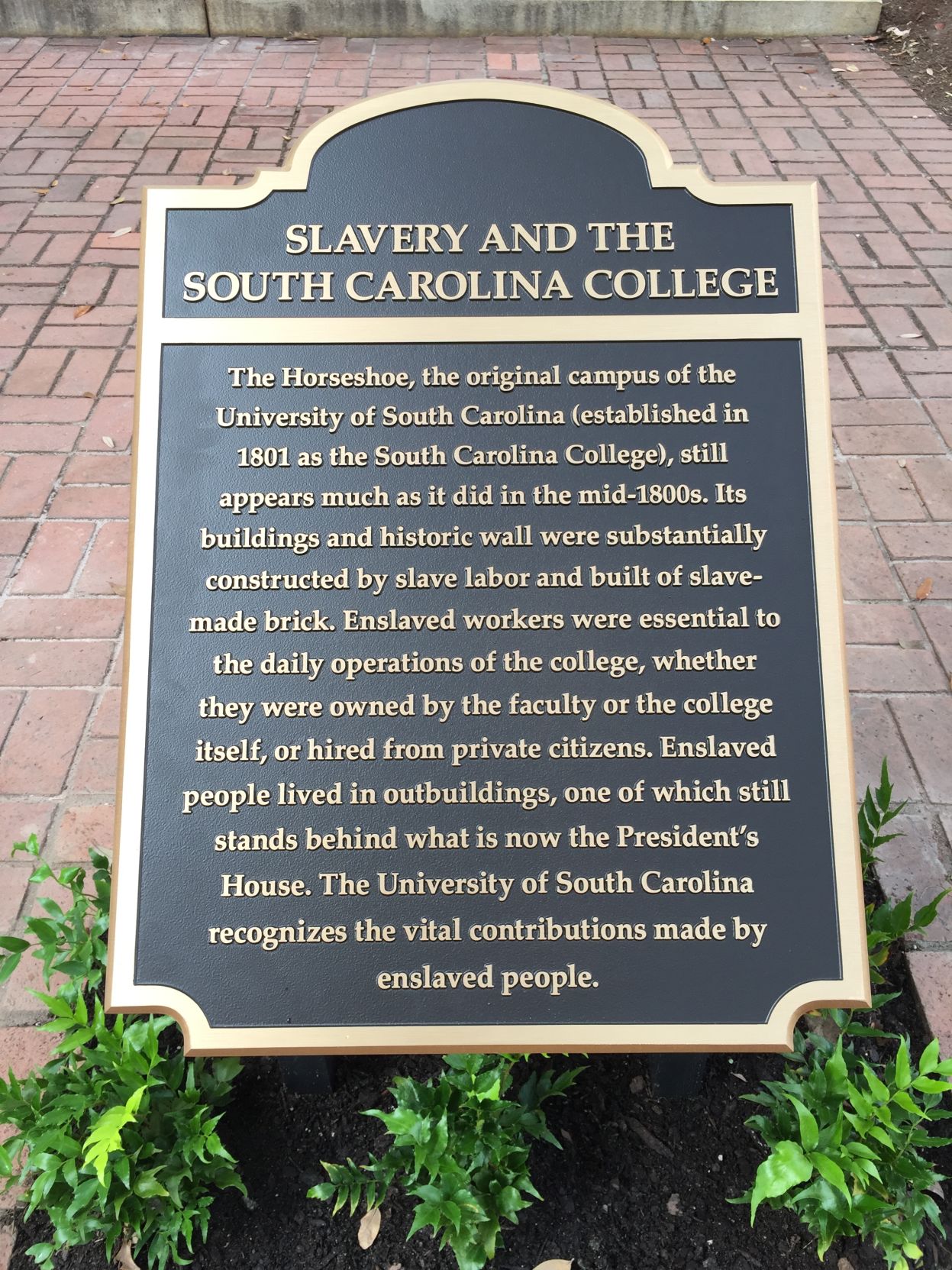 USC Slavery Marker